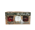 Cooperstown The Triple Play Baseball Bourbon Gift Set