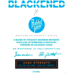 Blackened X Rabbit Hole Cask Strength Bourbon By Metallica Whiskey - Image 2