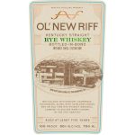 Ol’ New Riff Bottled in Bond Straight Rye Whiskey - Image 2