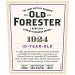 Old Forester 1924 10 Year Old Straight Bourbon Whiskey - Image 2