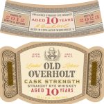 Old Overholt 10 Year Old Cask Strength Straight Rye Whiskey - Image 2