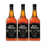 Evan Williams Straight Bourbon Whiskey 3 Pack