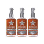 Garrison Brothers Single Barrel Bourbon Whiskey 3 Pack