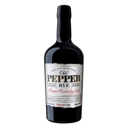 James E. Pepper  Old Pepper Finest Kentucky Oak Straight Rye Whiskey
