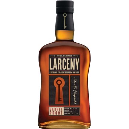 John E. Fitzgerald Larceny Barrel Proof Kentucky Straight Bourbon Whiskey Batch B523