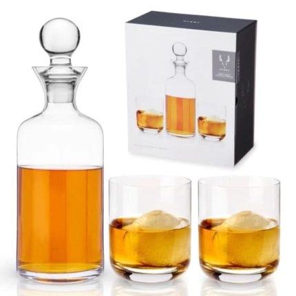 Modern Liquor Decanter & Tumblers  11oz