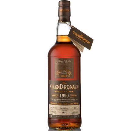 The GlenDronach Glendronach Single Cask 1990 27 Year Whiskey