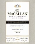The Macallan Exceptional Single Cask 2020 - 13291 Single Malt Scotch Whiskey - Image 2
