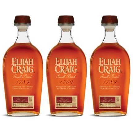 Elijah Craig Small Batch Bourbon Whiskey 3 Pack