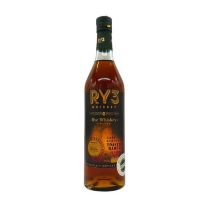 Ry3 Private Barrel Select Cask Strength Toasted Barrel Finish Whiskey