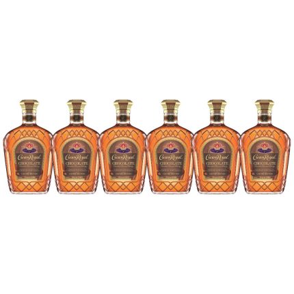 Crown Royal Chocolate Flavored Canadian Whisky Limited Edition 6 Pack