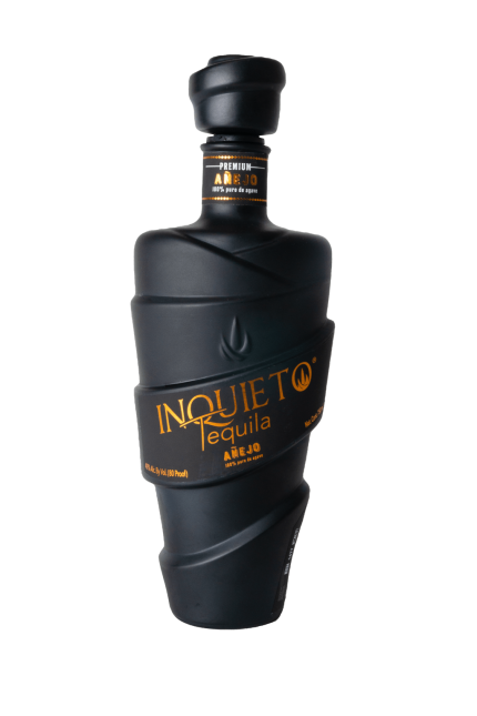 Inquieto Anejo Black Tequila