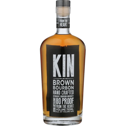Kin Brown Bourbon Hand Crafted Bourbon Whiskey