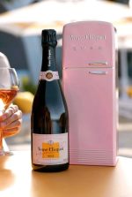 Veuve Clicquot Brut Rose With Smeg Fridge Gift Box - Image 2