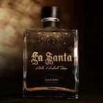 La Santa Anejo Cristal 24K Gold Tequila - Image 2