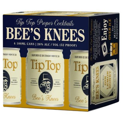 Tip Top Proper Cocktails Bee's Knees